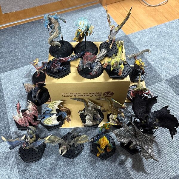 モンスターハンター フィギュア まとめ売り 19体