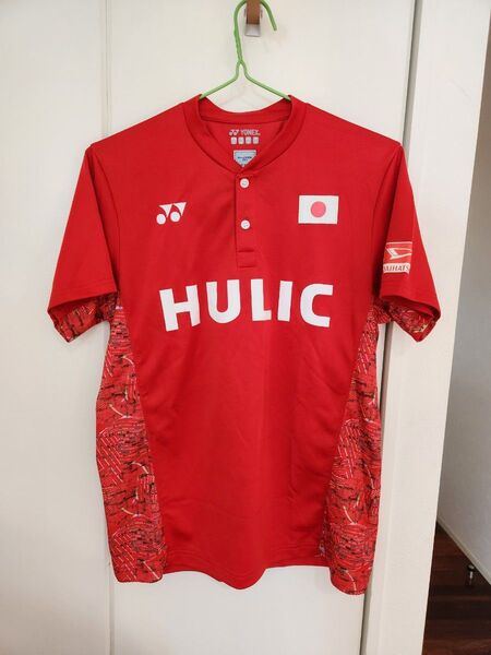 YONEX 選手支給非売品 日本代表モデルHULIC バドミントンシャツ ユニフォーム