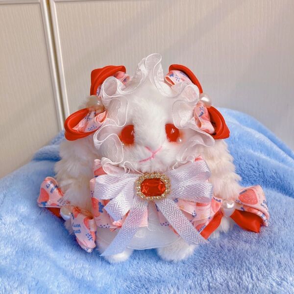 ぬいぐるみ ハンドメイド キーホルダー ふわふわうさぎキーホルダー 可愛いプレゼント ハンドメイド バッグチャーム