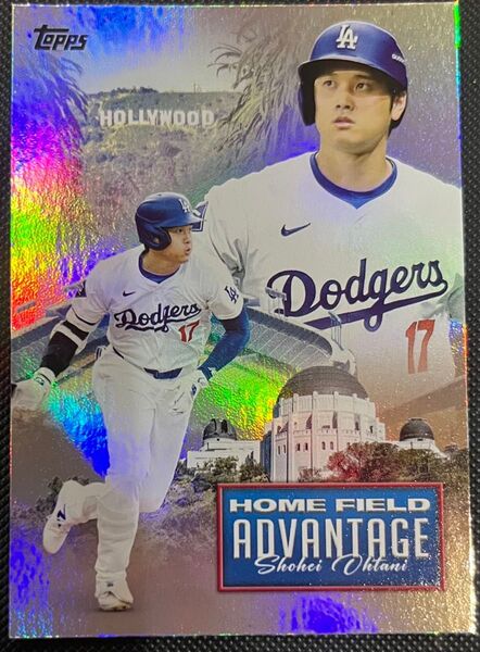 【2枚セット】2024&2025 Topps 大谷翔平 Home Field Advantage topps 東京シリーズssp