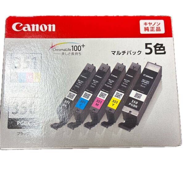 Canon 純正 インク BCI-351/350 5色マルチパック