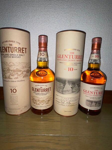 旧ボトル2本セット グレンタレット 10年