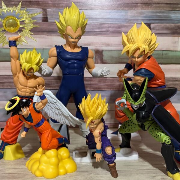 ドラゴンボール フィギュア 孫悟空 ベジータ 孫悟飯 セル グランディスタ プライズ