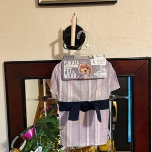 ペット用浴衣 Lサイズ 新品未使用(値下げ)