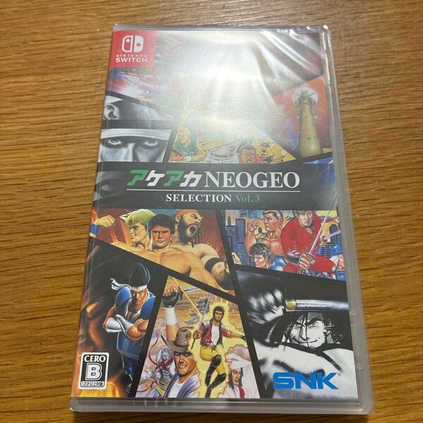 新品未使用【Switch】 アケアカNEOGEO セレクション Vol.3