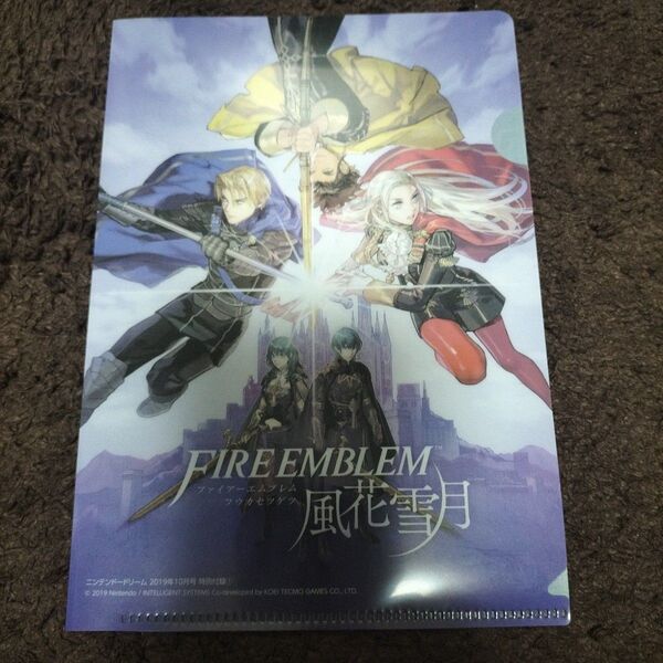 ファイアーエムブレム 風花雪月 ミニクリアファイル FIRE EMBLEM