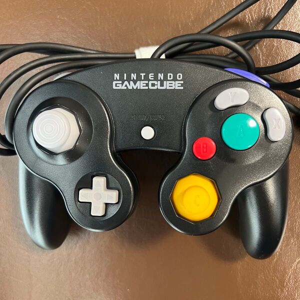 中古★ゲームキューブ コントローラー 任天堂 GC Nintendo ニンテンドー 黒 ブラック 箱無し