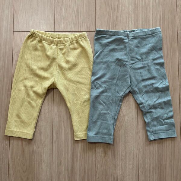 UNIQLO AIRism ズボン レギンス 100cm 2着セット エアリズム ユニクロ ボトムス