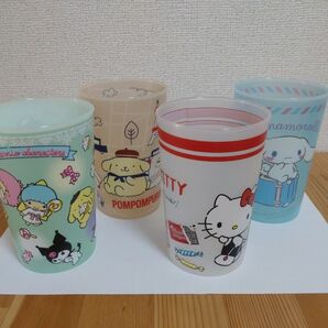 【サンリオ/サントリー】《非売品》サンリオキャラクターズ オリジナルカップ(全4種)