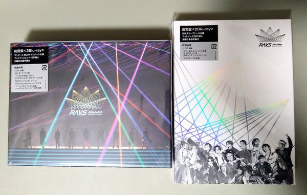Snow Man Dome Tour 2024 RAYS 初回限定Blu-ray3枚未開封品+通常盤Blu-ray2枚開封品