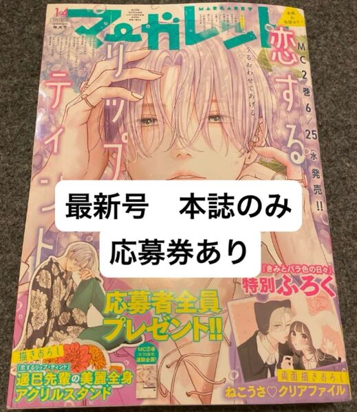 マーガレット14号 本誌のみ 応募券あり
