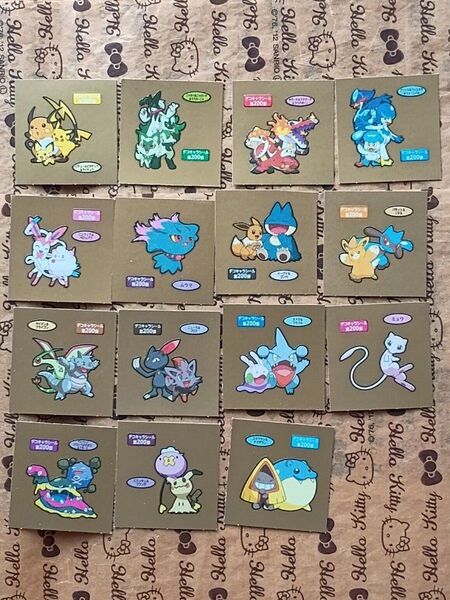 ポケモン シール ポケモンパン デコキャラシール 200弾 15枚セット ポケットモンスター