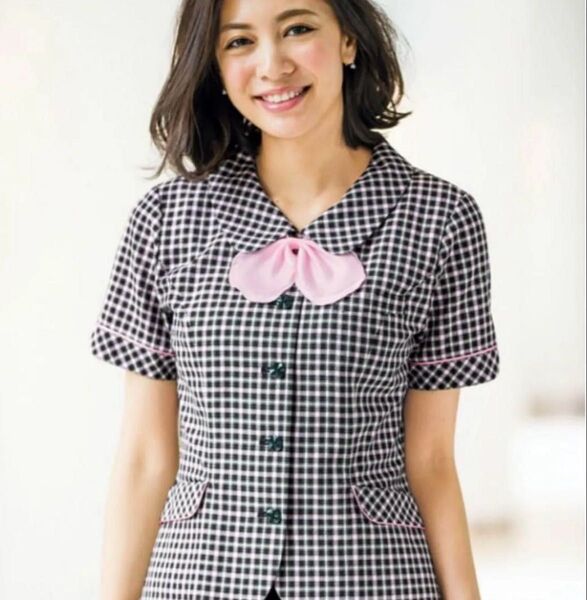 事務服 オーバーブラウス 春夏 7号 新品 ボンマックス