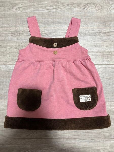 Natural days ジャンバースカート ピンク