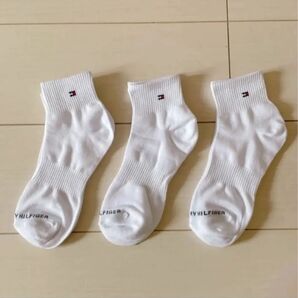 新品 3足組 トミーヒルフィガー靴下 ソックス 男女兼用