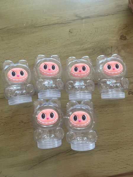 ラブブ 空ボトル 小物入れ ケース 6個セット