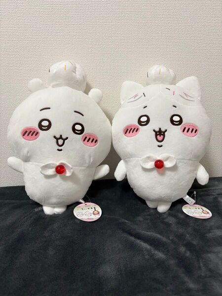 【新品未使用】ちいかわ 誕生日BIGぬいぐるみ ハチワレ セット