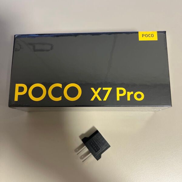 【新品・未開封品】POCO X7 Pro Black ブラック 8GB RAM+256GB ROM グローバル版