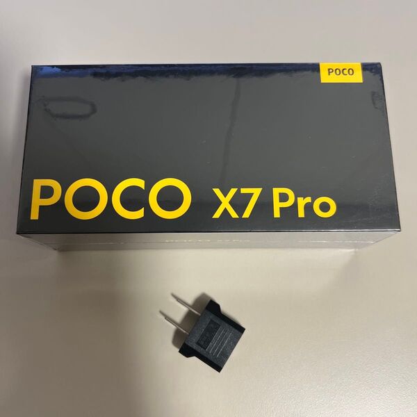 【新品・未開封品】POCO X7 Pro Black ブラック 8GB RAM+256GB ROM グローバル版