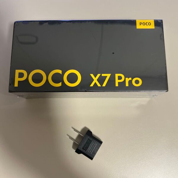 【新品・未開封品】POCO X7 Pro Black ブラック 8GB RAM+256GB ROM グローバル版