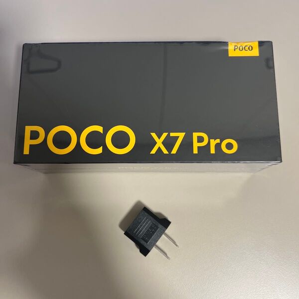 【新品・未開封品】POCO X7 Pro Black ブラック 12GB RAM+512GB ROM グローバル版