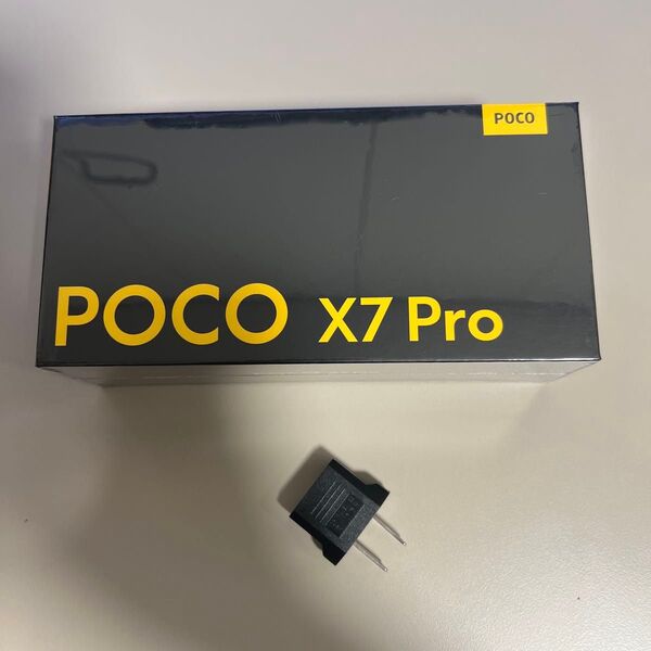 【新品・未開封品】POCO X7 Pro Black ブラック 8GB RAM+256GB ROM グローバル版