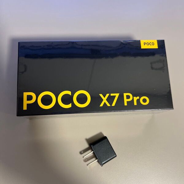 【新品・未開封品】POCO X7 Pro Black ブラック 12GB RAM+256GB ROM グローバル版