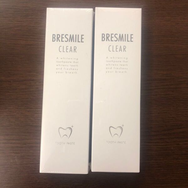 BRESMILECLEAR ブレスマイルクリア 2箱 歯磨き粉