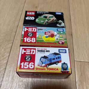 トミカ3個セット スターウォーズ 星のカービィ トーマスバス