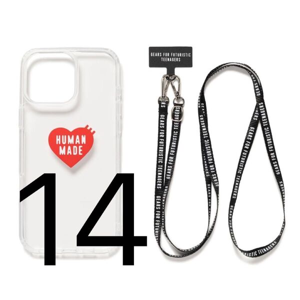 HUMAN MADE iPhone Case ヒューマンメイド スマホケース iPhoneケース クリア iPhone14