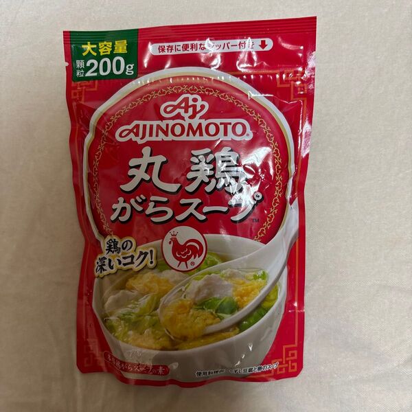 AJINOMOTO 丸鶏がらスープ 200g 1袋