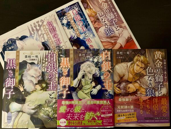 BL小説●茶柱一号●白銀の王と黒き御子 異世界で僕は愛を知る シリーズ3巻●講談社X文庫