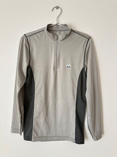 モンベル アクアボディ ロングスリーブジップシャツ mens Mサイズ ラッシュガード mont-bell