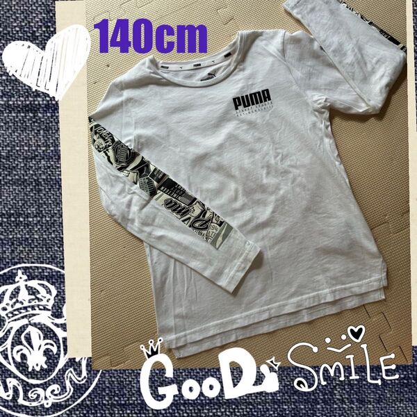 PUMA 長袖Tシャツ 長袖 ロンT Tシャツ140cm