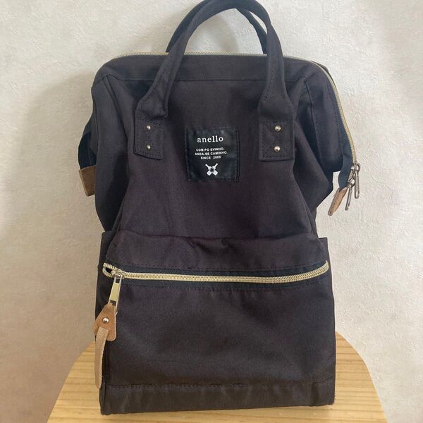 anello リュック ブラック