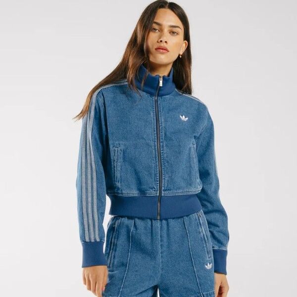 ◆新品タグ付き◆ adidas アディダス Adicolor Denim Track Top アディカラー デニム トラックトップ