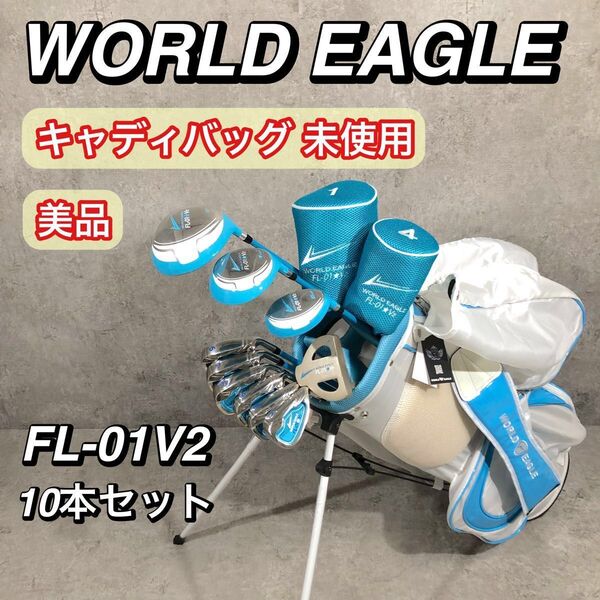 美品 未使用ありWORLD EAGLE FL-01V2 ゴルフ クラブ セット