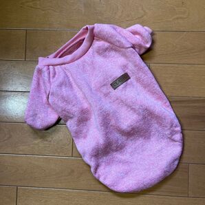 ペット用トレーナー ピンク 冬用 裏起毛 寒さ対策 小型犬 中型犬 ペットウェア 犬服 ペット服