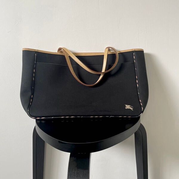 Burberry バーバリー ブルーレーベル トートバッグ A4収納 チェック柄