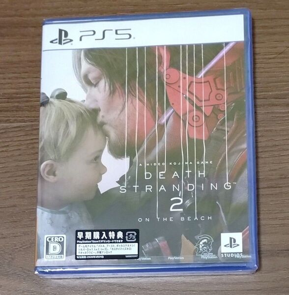 PS5ソフト DEATH STRANDING 2 ON THE BEACH デスストランディング2 新品未開封 早期購入特典付