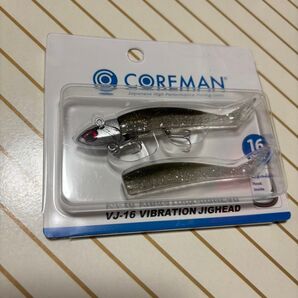 COREMAN VJ-16 バイブレーションジグヘッド シルバー系 未使用