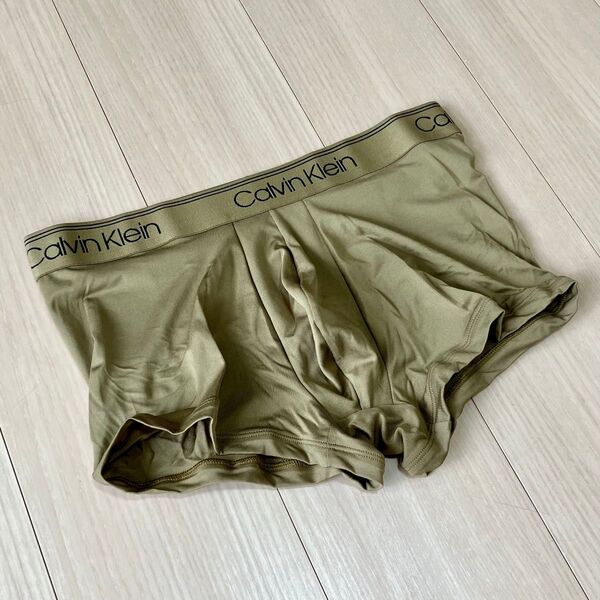 カルバンクライン マイクロファイバー ローライズ ストレッチ ボクサーパンツ S Calvin Klein トランクス メンズ下着
