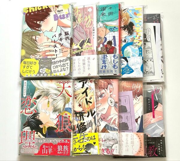 商業BLまとめ売り 脳内チキンバースト! Happy Birthday ちとせくん 雷々来世 ごちそうΩはチュウと鳴く3