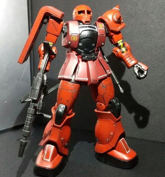 【塗装済】ガンプラ HG(ハイグレード) オリジン版 シャア専用ザクⅠ 旧ザク