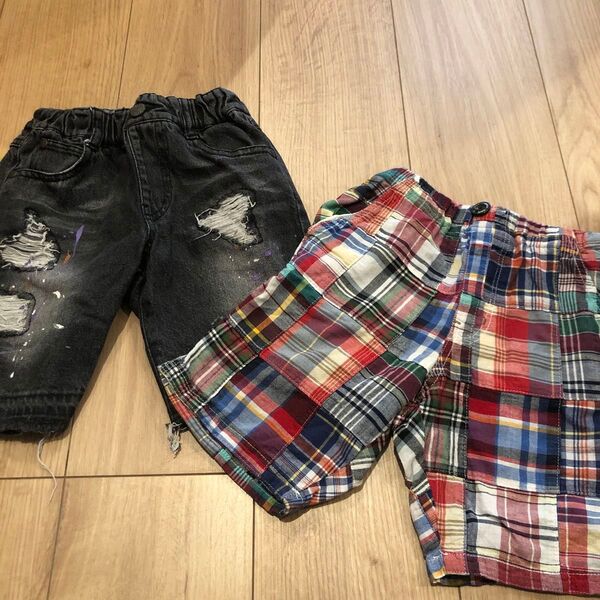 breeze ブリーズ ハーフパンツ 半ズボン 110 2枚セット