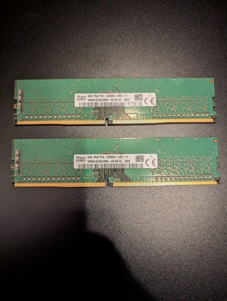 SK hynix DDR4 16GB 3200MHz 動作品