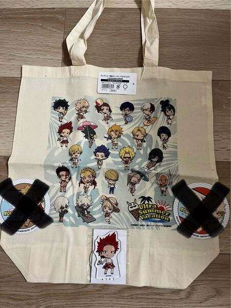 僕のヒーローアカデミア アニカフェ トートバッグ&アクスタ