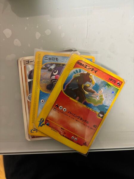 ポケモンカード レトロカードまとめ売り R団のエンテイ VS 095/141 1EDなど