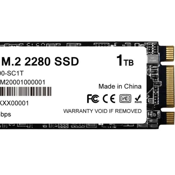 Hanye SSD 1TB 内蔵 SATA M.2 2280 SATA III 6.0Gb/s M200