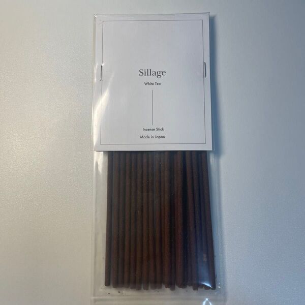 Sillage White Tea Incense Sticks 新品未使用 ホワイトティー インセンススティック お香